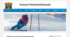 Desktop Screenshot of polisidrott.se